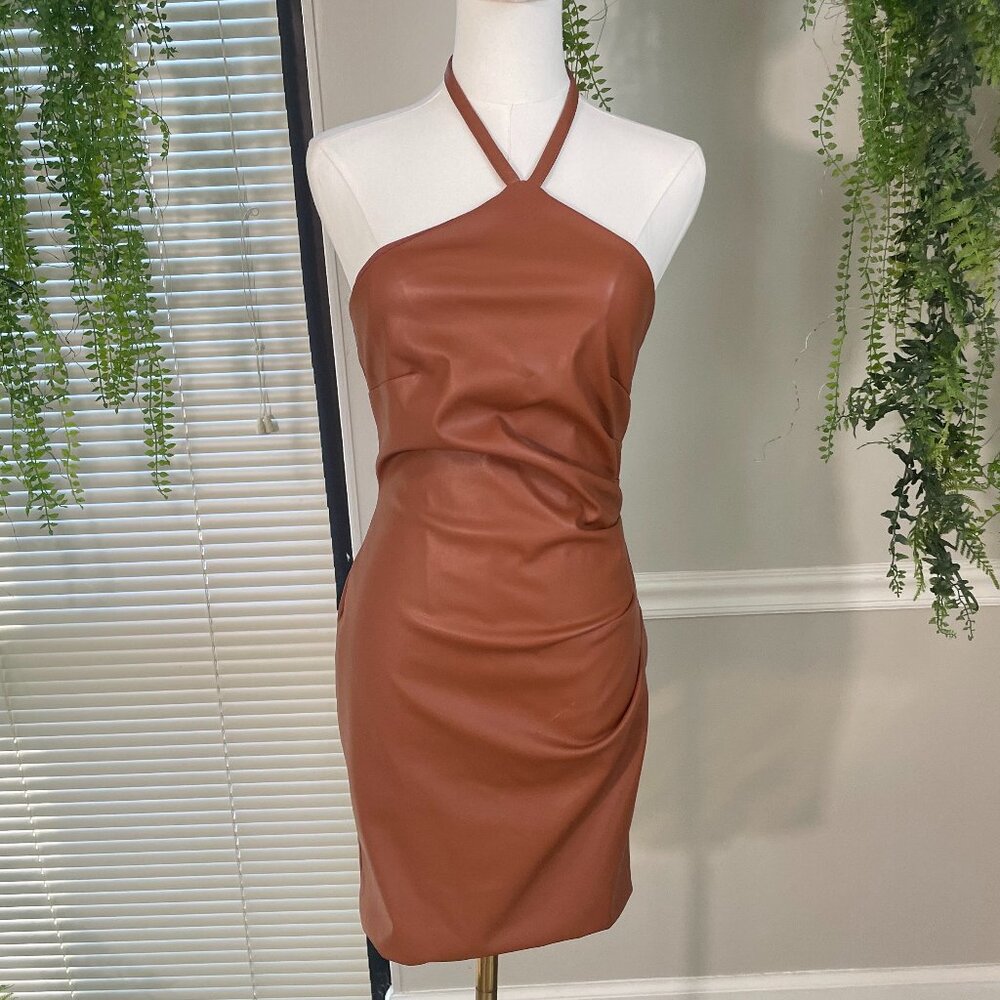 Nookie | Barbella Mini Dress in Tan